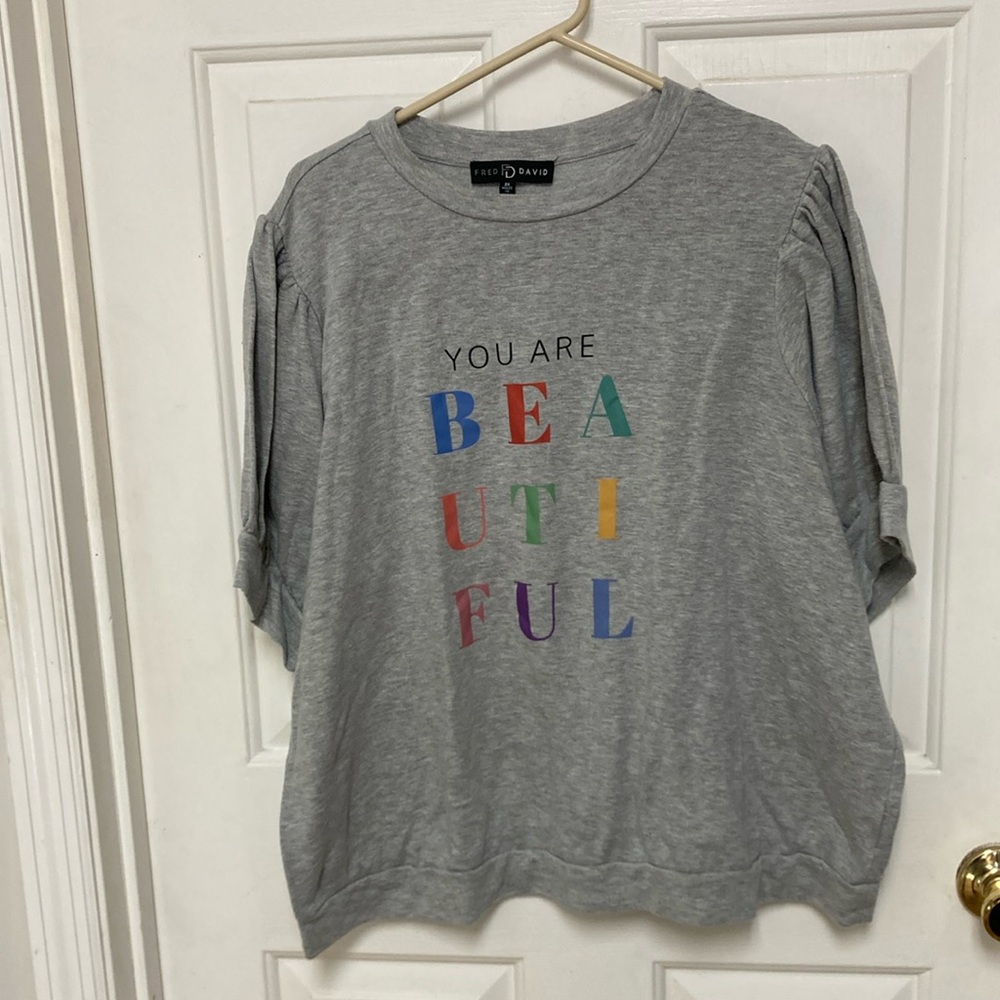 3/$20…bundle and save …
Short sleeve be sweatshirt size 2x